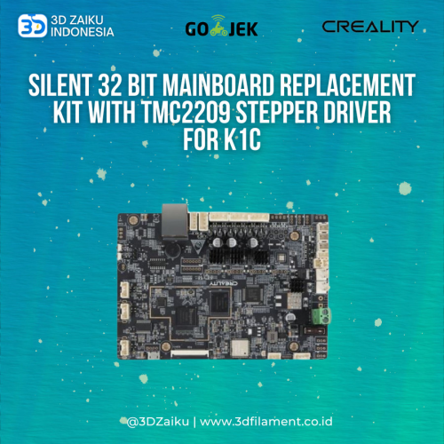 Creality K1C Silent 32 Bit Mainboard Replacement Kit with TMC2209 Stepper Driver